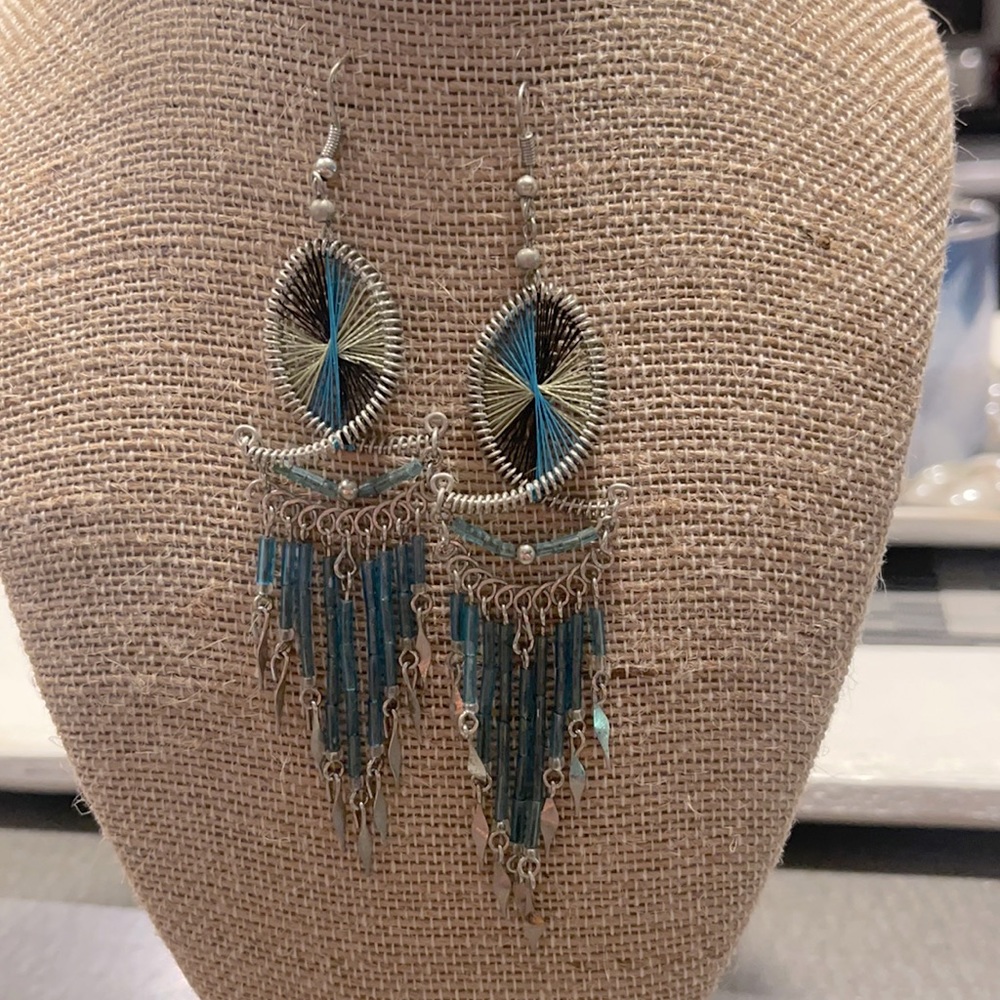 Fun twisted earrings